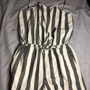 Striped Romper